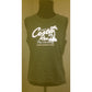 Aeropostale Unisex Costa Rica Size Large Cut Off Olive Green Shirt