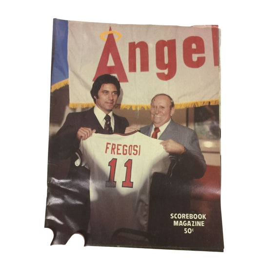 Vintage Collectible Scorebook Magazine- California Angels Vs Minnesota Twins