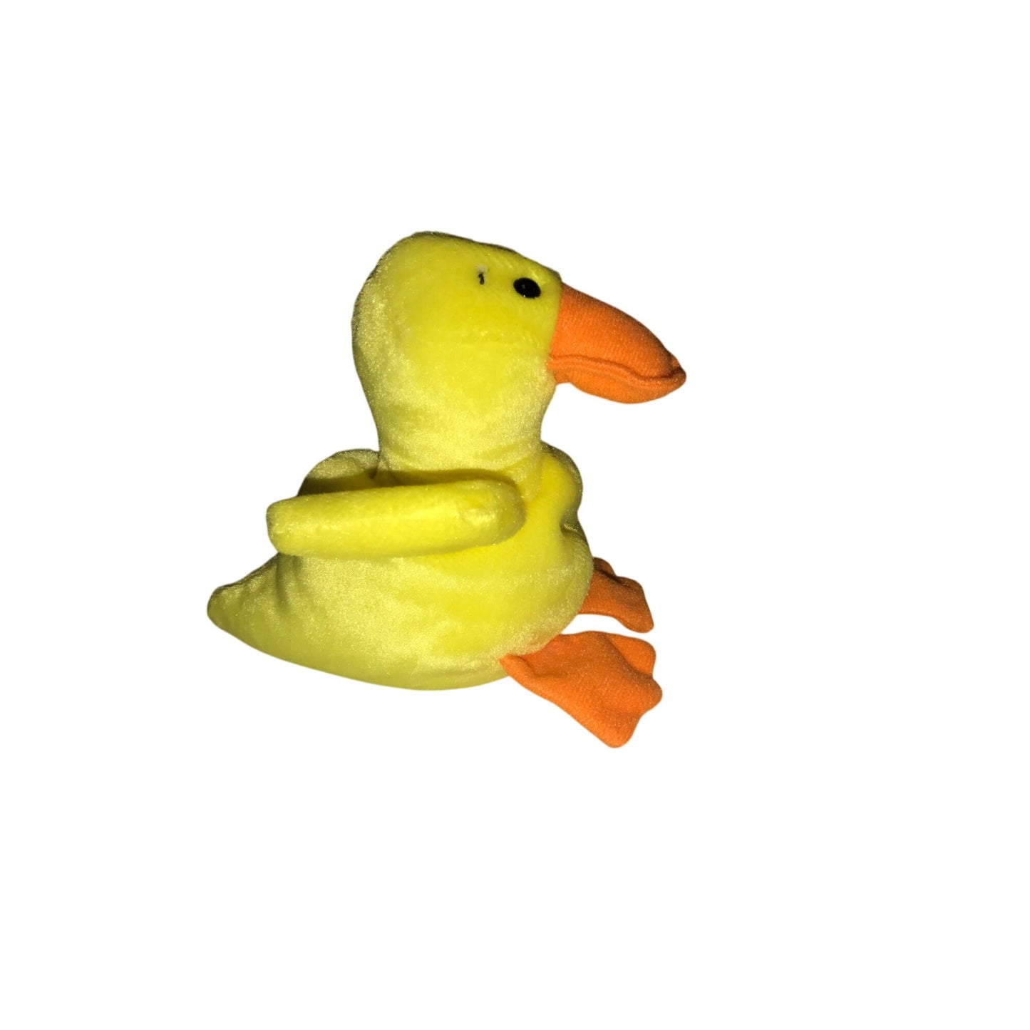 1994 Quackers the Yellow Duck Beanie Baby TY Beanie Baby  A+ Stuff Plush Toys / Stuffed Animals