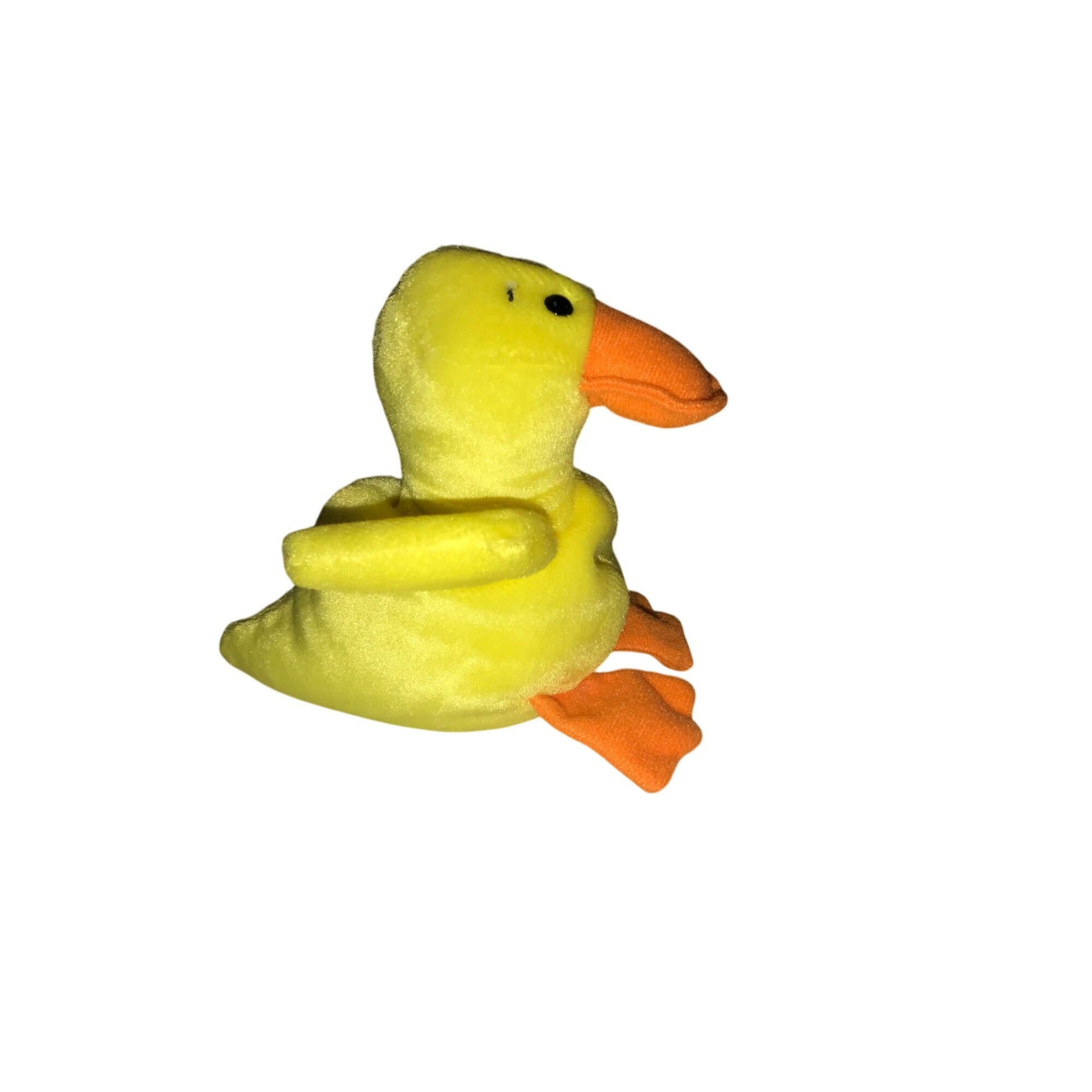 1994 Quackers the Yellow Duck Beanie Baby TY Beanie Baby  A+ Stuff Plush Toys / Stuffed Animals