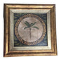 Kirkland's Wood Framed Wall Art/Home Decor with Palm Tree & Cheetah Print Pattern