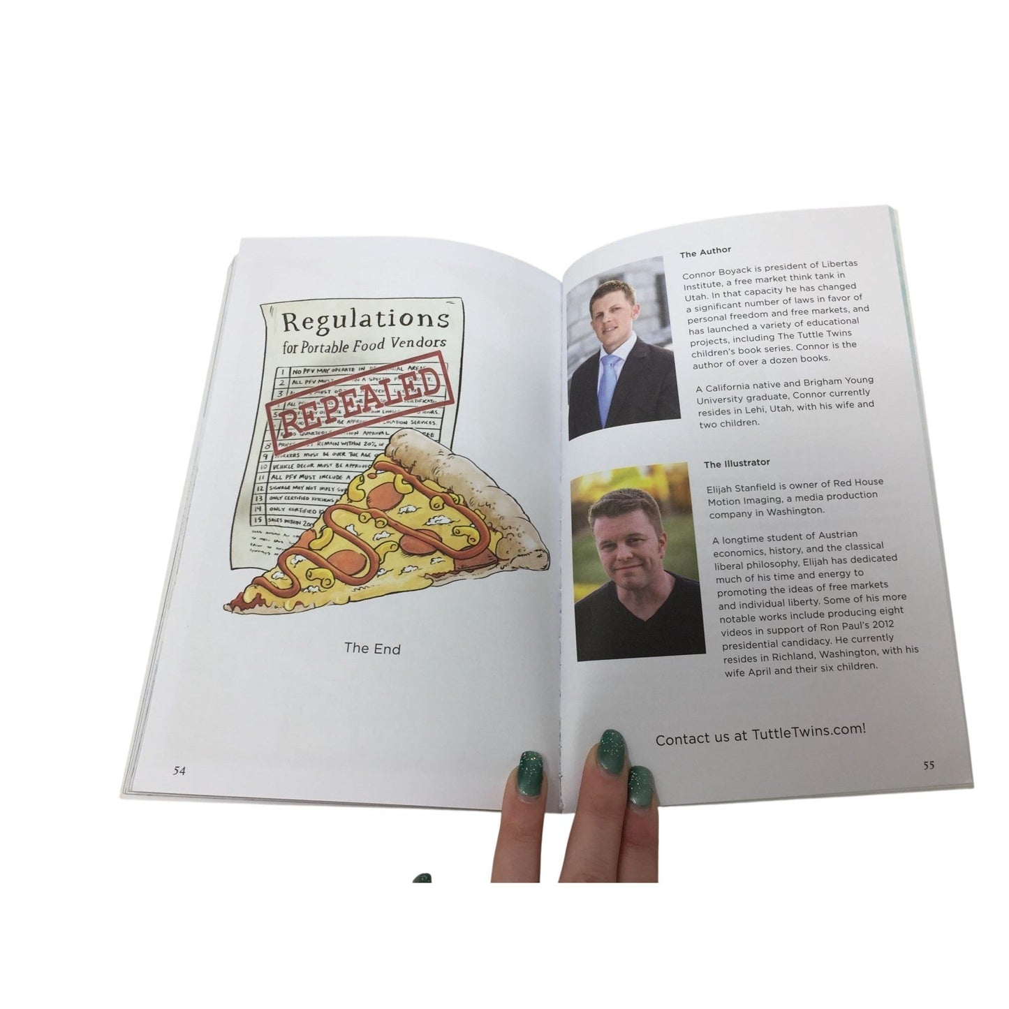 The Tuttle Twins and the Food Truck Fiasco (Book #4) A+ Stuff  A+ Stuff Books