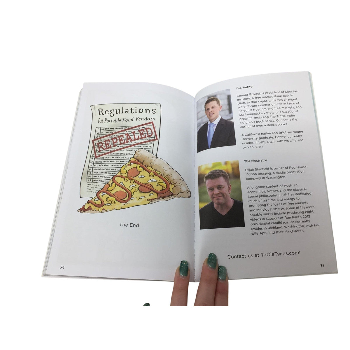 The Tuttle Twins and the Food Truck Fiasco (Book #4) A+ Stuff  A+ Stuff Books