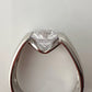 Shimmering and Beautiful 2.00 Carat DiamondLite Solitaire Ring  - Sterling - A+ Stuff