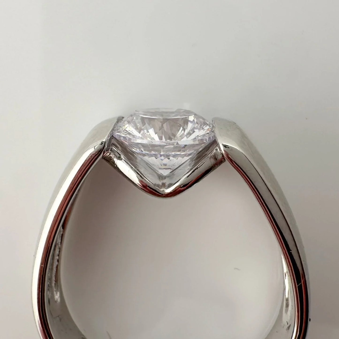 Shimmering and Beautiful 2.00 Carat DiamondLite Solitaire Ring  - Sterling - A+ Stuff