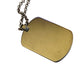 Louis Vuitton Dog Tag Style Pendant Necklace with Dust Bag