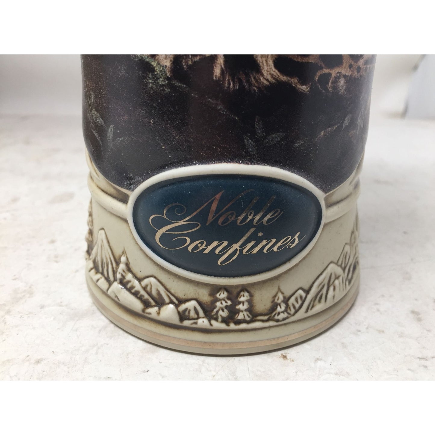 Vintage Noble Confines Beer Stein with Lid and Handle-  # A 1227