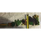Set of 7 Vintage Mixed Vegetables/Fruit Magnets - A+ Stuff