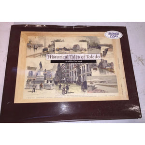 Historical Tales of Toledo As Told By Clint Mauk Signed Copy Hardcover Book