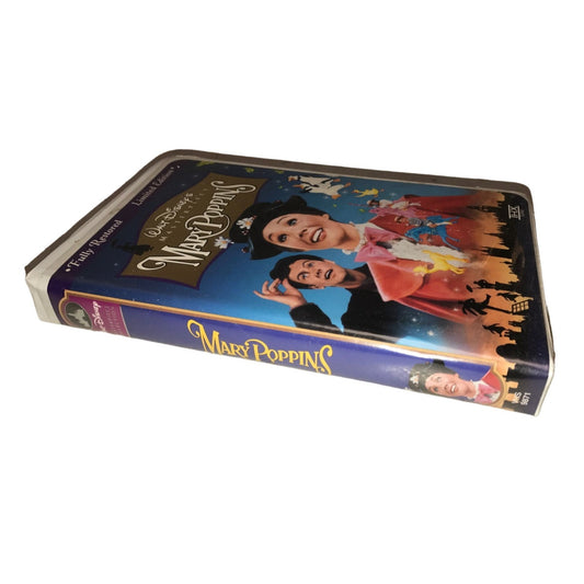 Vintage Walt Disneys Masterpiece Mary Poppins Movie Classic Full Restored Limited edition