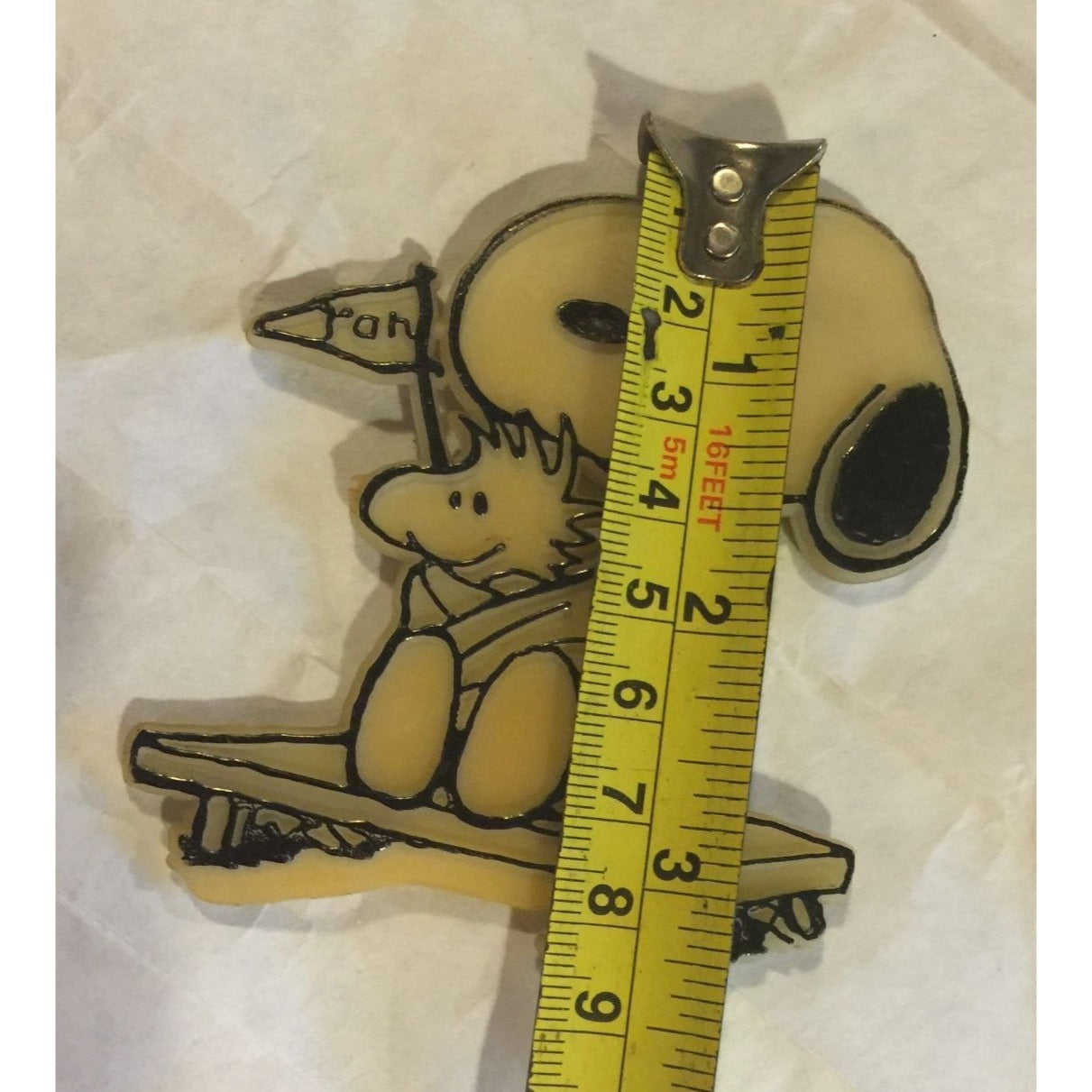 Vintage Snoopy & Woodstock Keychain/Christmas Tree Ornament