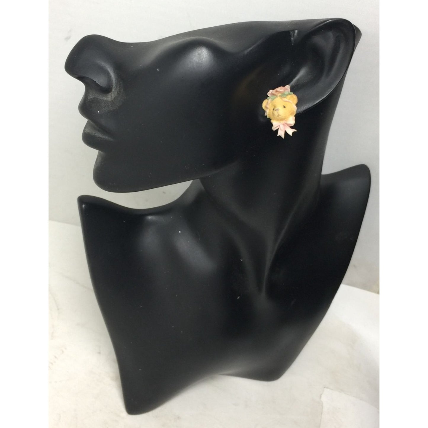 Vintage 1995 Enesco Cherished Teddies Earrings (2 pairs)