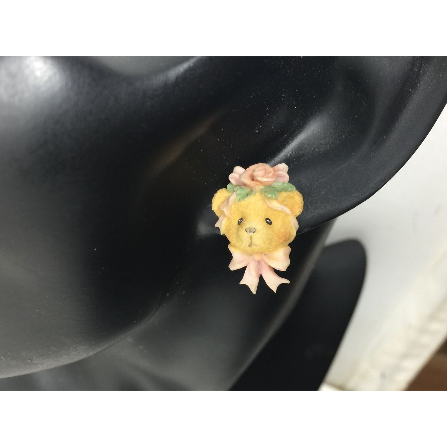 Vintage 1995 Enesco Cherished Teddies Earrings (2 pairs)