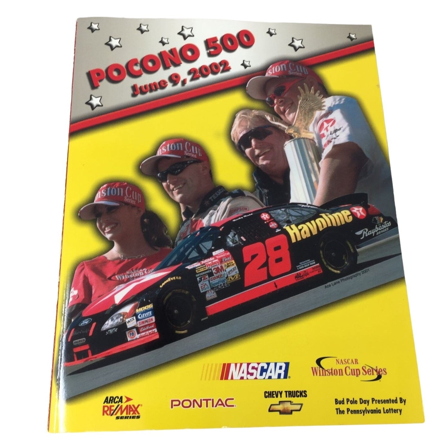 June 9, 2002 Pocono 500 Program, Long Pond, Pennsylvania