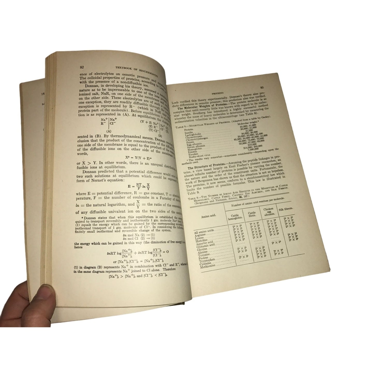 Vintage Textbook of Biochemistry - Third Edition- W.B. Saunders Company 1943