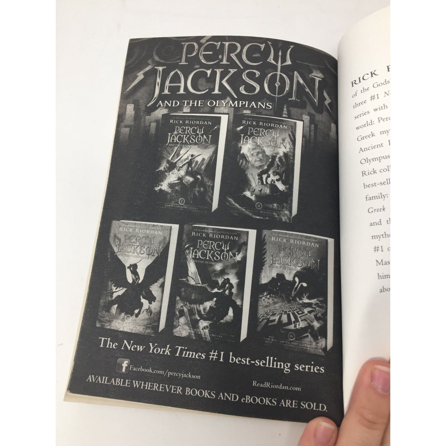 Percy Jackson and the Olympians, Book Two the Sea of Monsters By: Rick Riordan