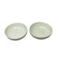 Pair of Large White/Cream Colored Bowls 9"