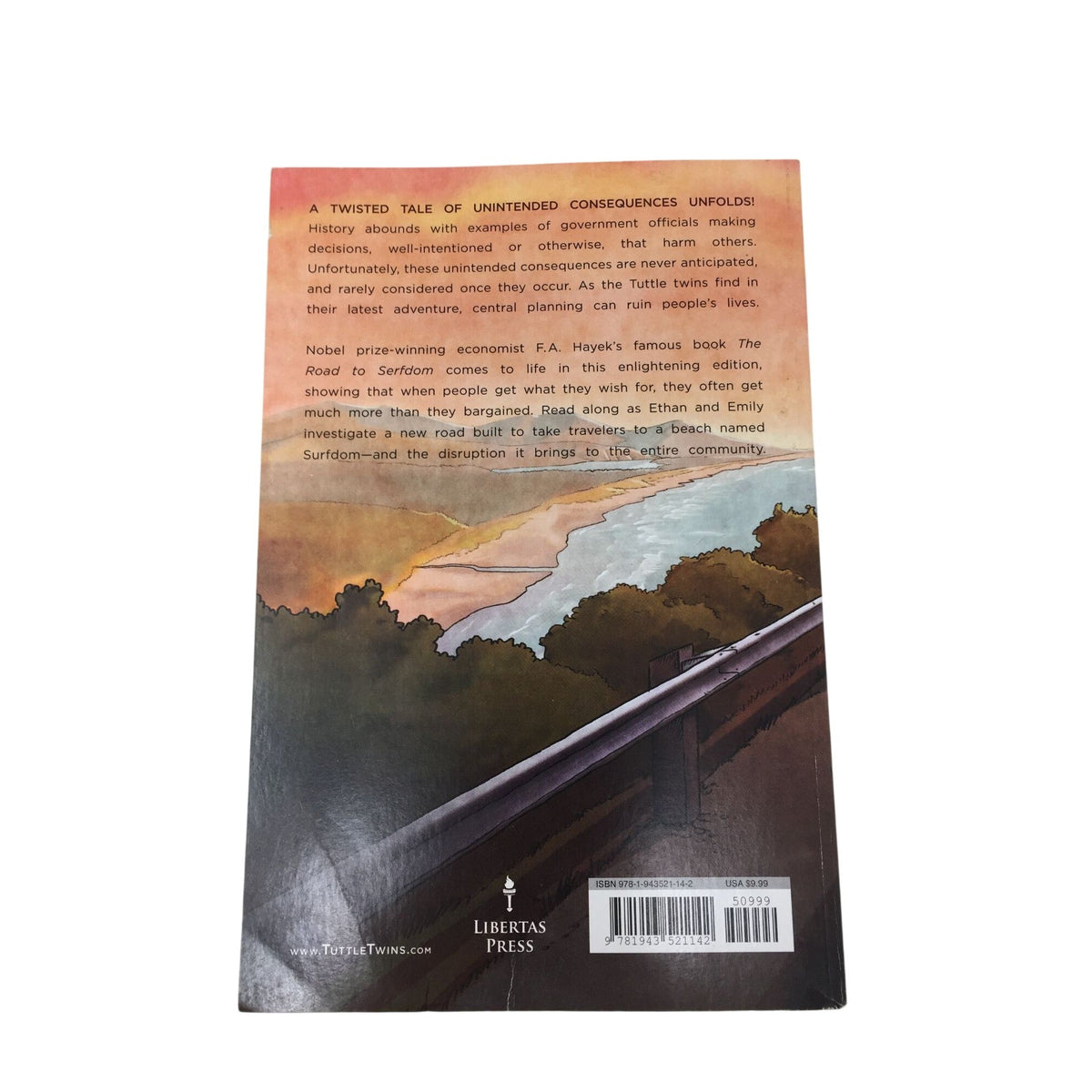 The Tuttle Twins and the Road to Surfdom (book #5) A+ Stuff  A+ Stuff Books