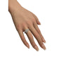 Brilliant 1/2 Ct Split Shank Lab Created Diamond Ring - Beautiful! - Size 6.75 Sun  A+ Stuff Diamond Ring