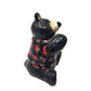 Black Bear Holding A Fish Vintage Salt and Pepper Shakers