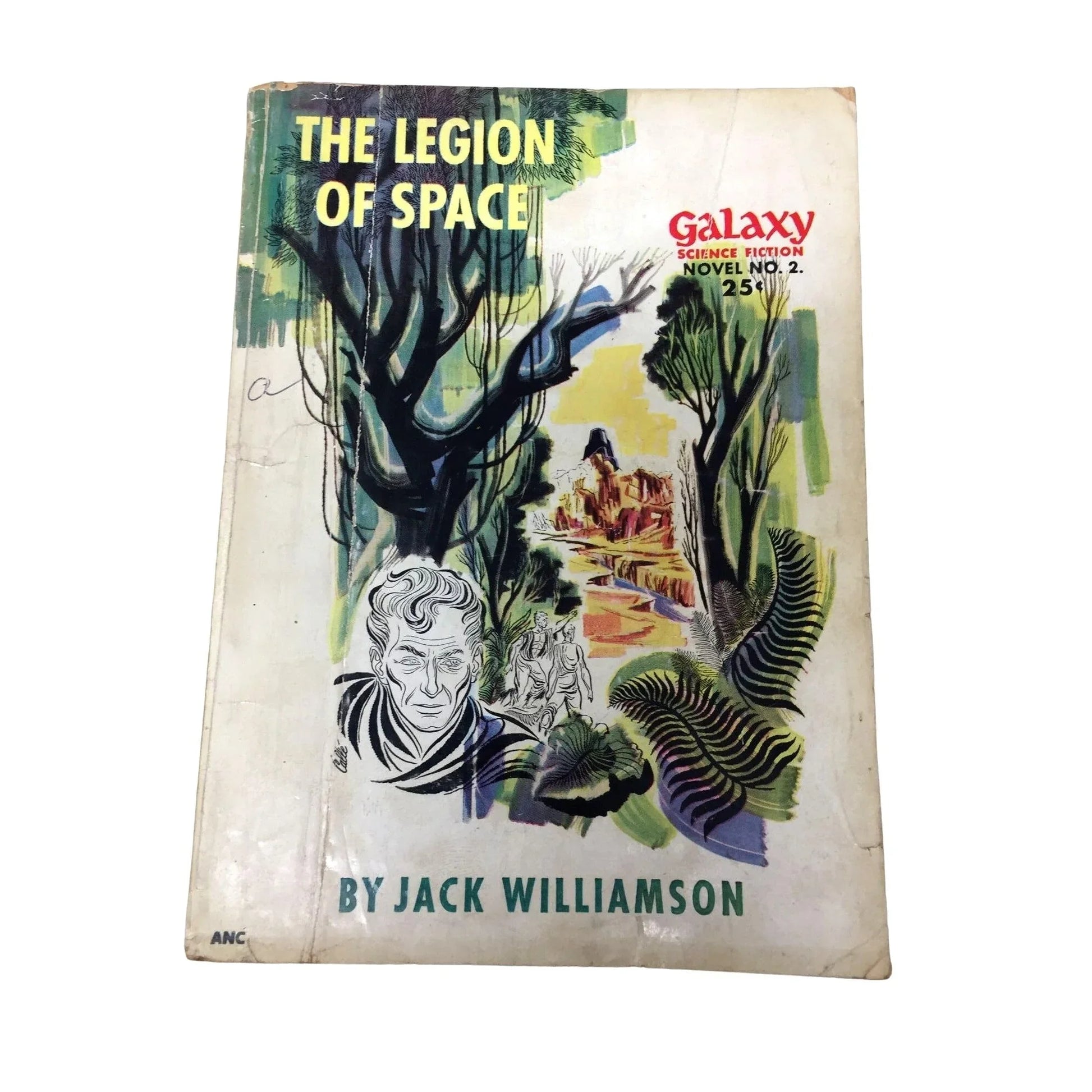 The Legion of Space by Jack Williamson - Galaxy Science Fiction Novel No 2 - softcover Jack Williamson  A+ Stuff Science Fiction Novel