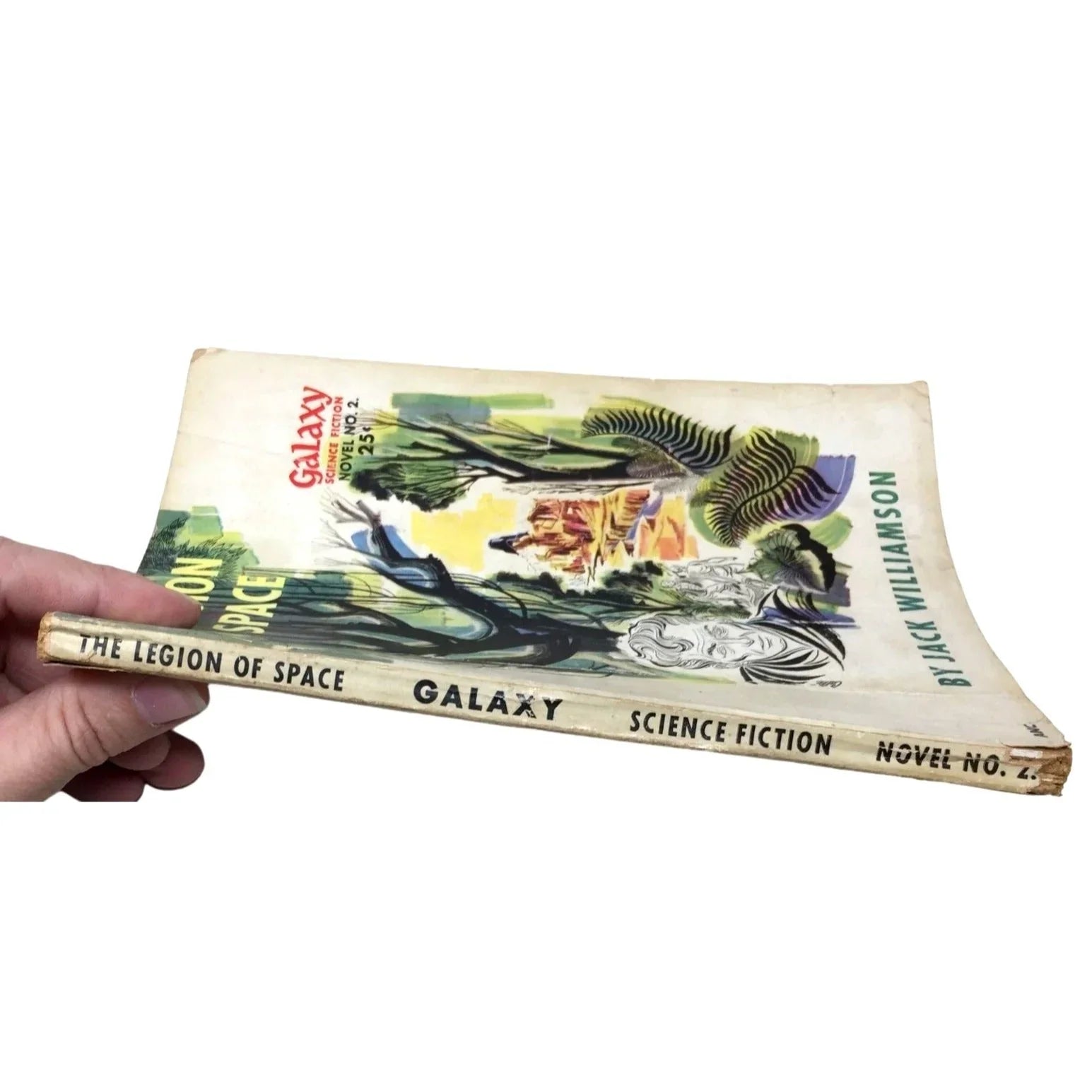 The Legion of Space by Jack Williamson - Galaxy Science Fiction Novel No 2 - softcover Jack Williamson  A+ Stuff Science Fiction Novel