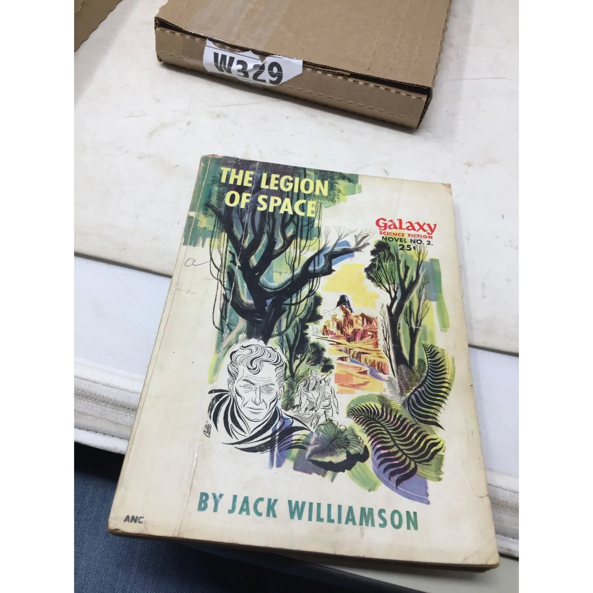 The Legion of Space by Jack Williamson - Galaxy Science Fiction Novel No 2 - softcover Jack Williamson  A+ Stuff Science Fiction Novel