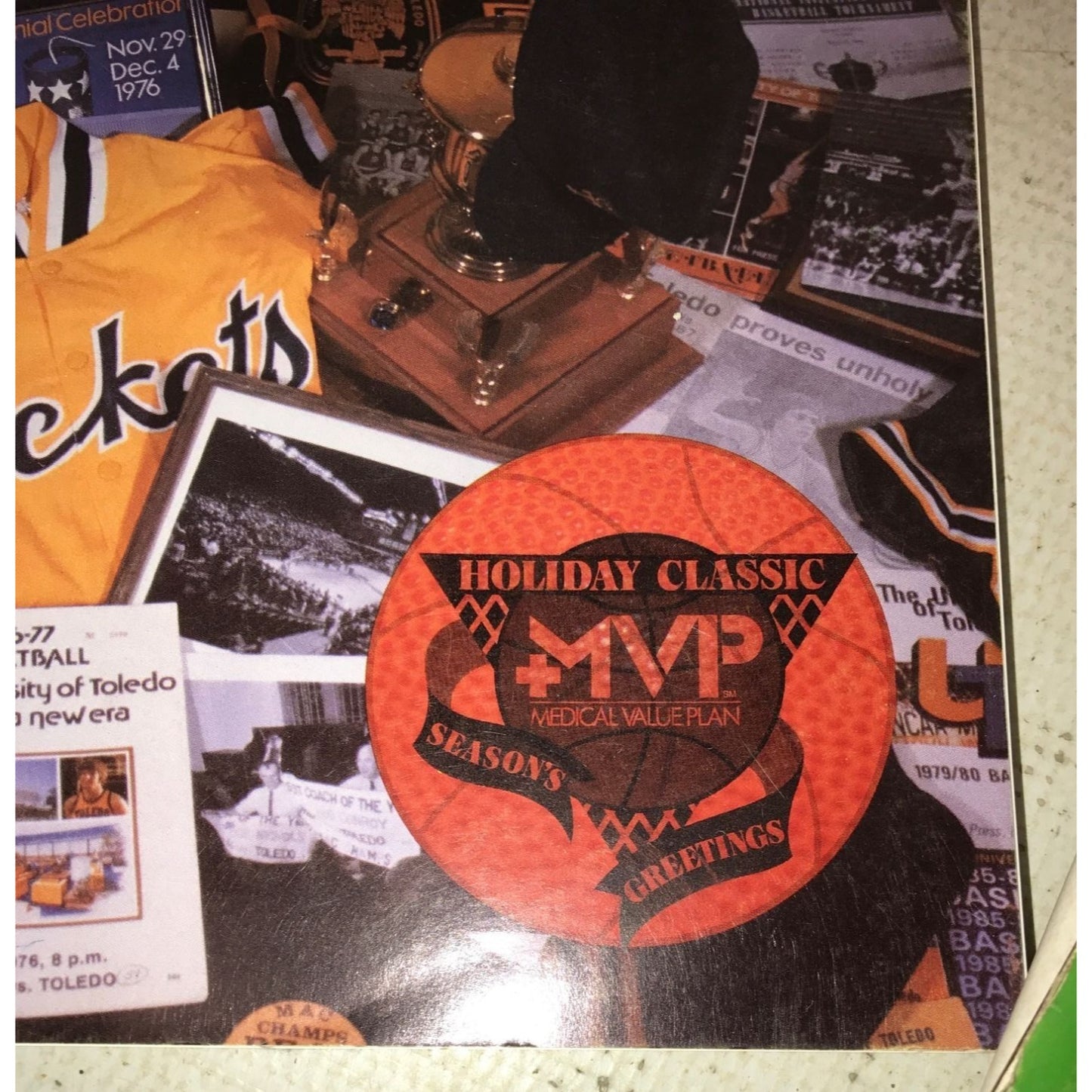 Vintage 1970s-1990s Basketball Programs- Detroit, Eastern MI, Houston, Toledo