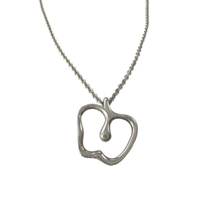 Tiffany & Co Apple Necklace in Sterling Silver - 16" Chain