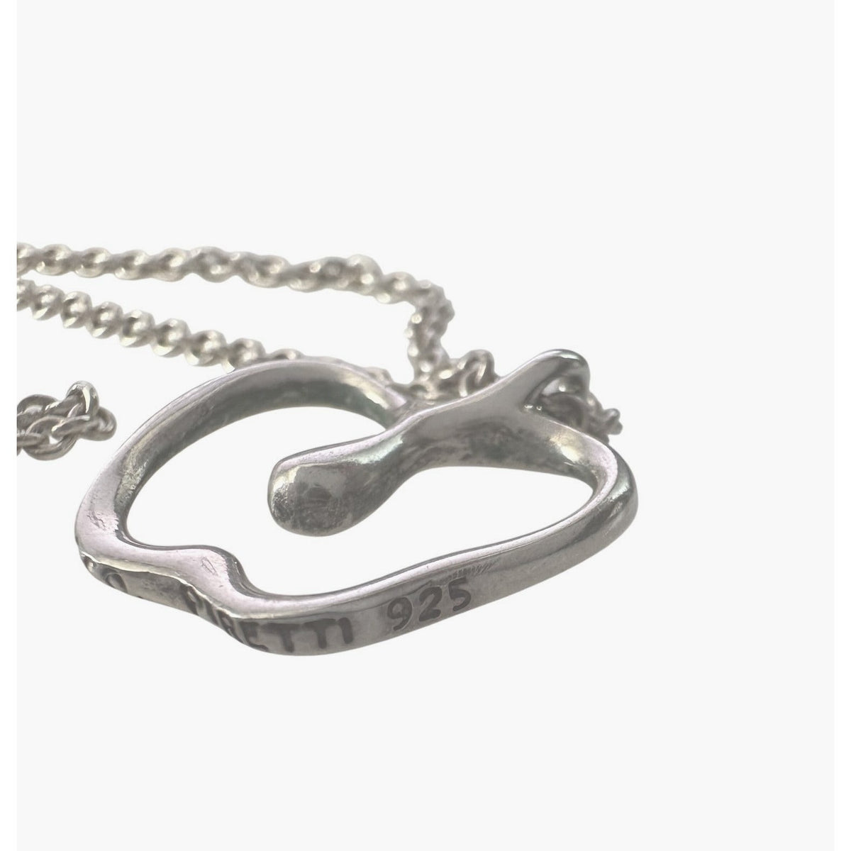 Tiffany & Co Apple Necklace in Sterling Silver - 16" Chain Tiffany & Co.  A+ Stuff