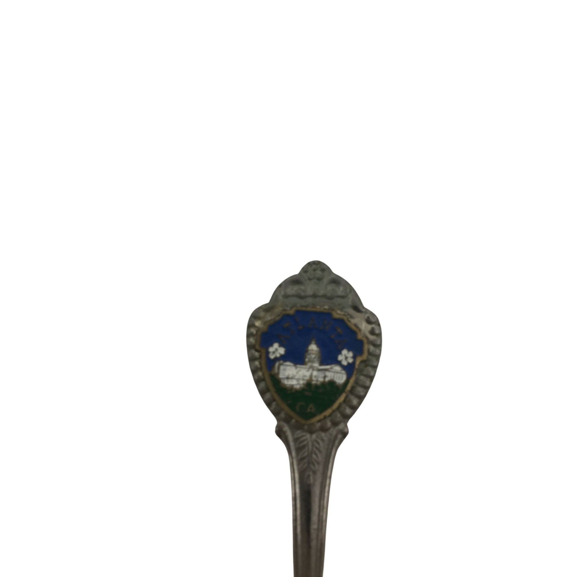 Vintage Souvenir Spoon With an Illustration of the Georgia State Capitol Building A+ Stuff  A+ Stuff Vintage Spoon