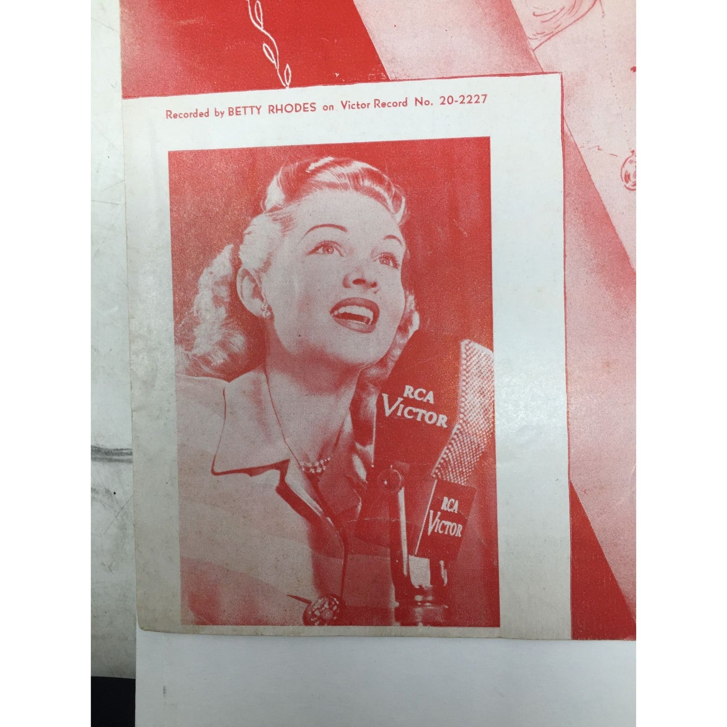 Vintage Sheet Music for the song "Tonight Be Tender To Me" William Forest Crouch, Gloria Parker, and Barney Young  A+ Stuff SHEET MUSIC