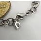 Christian Dior Silver Hear and Key Charm Bracelet with Dust Bag, Box & Documents