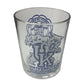 University of Kentucky (UK) "United We Stand Divided We Fall" Clear Glass Cup