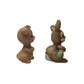 Vintage George Good Figurines- Rabbit with Carrot and Dog with a Flower in its Fur