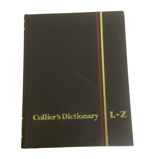 Collier's Dictionary L to Z Hardback Dictionary Book