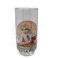 Vintage 1920 Curtis Pub Co Coca Cola Christmas Glass