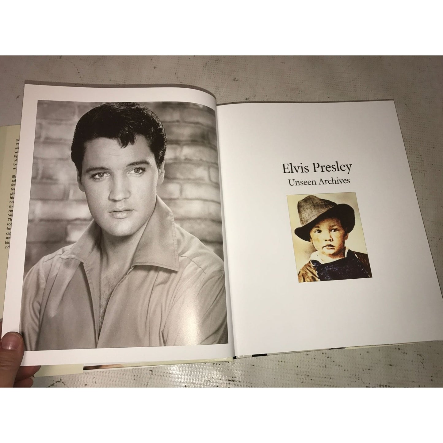 Elvis Presley Unseen Archives- Parragon Publishing Hardback Book