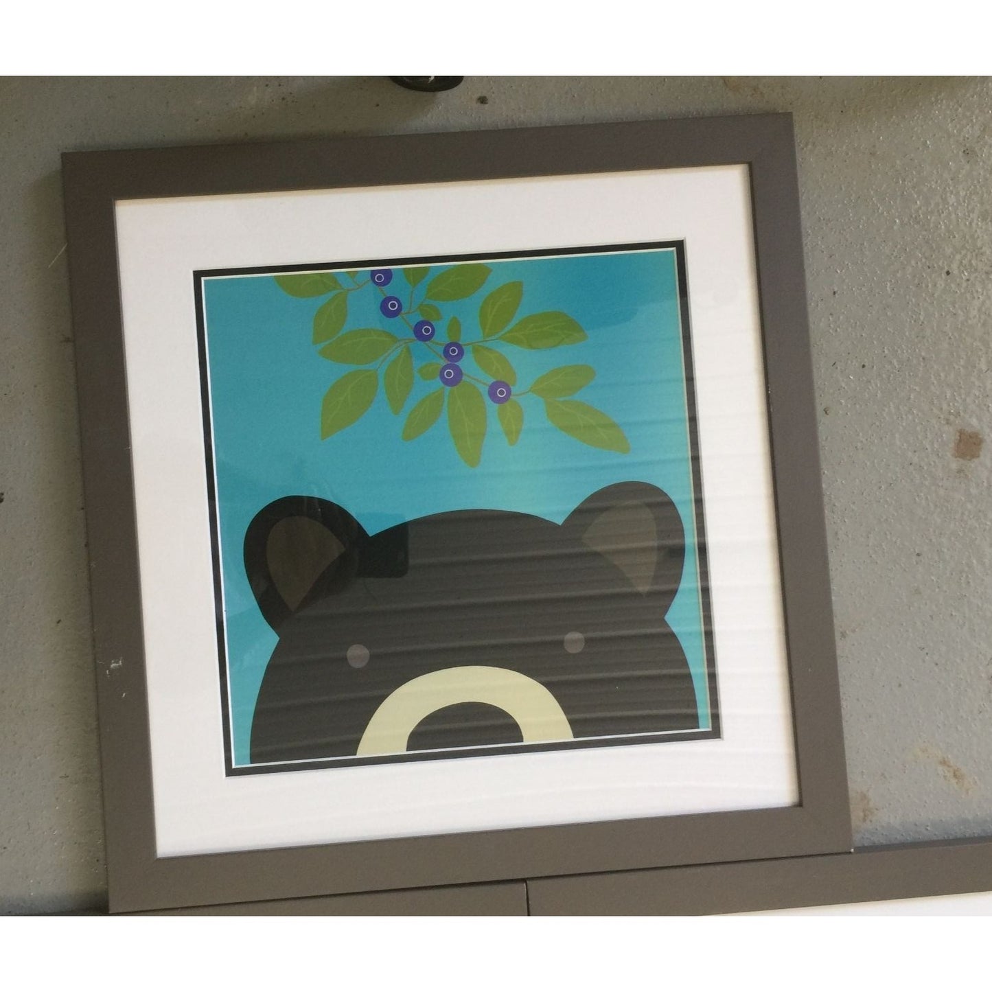 Art.com Peek-A-Boo Framed Wall Art of Different Animals for Child's Room