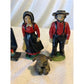 Vintage Cast Iron Amish Family- Mom, Dad, Girl & Dog