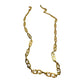 Givenchy Gold-Plate GG Necklace - 15" - Vintage