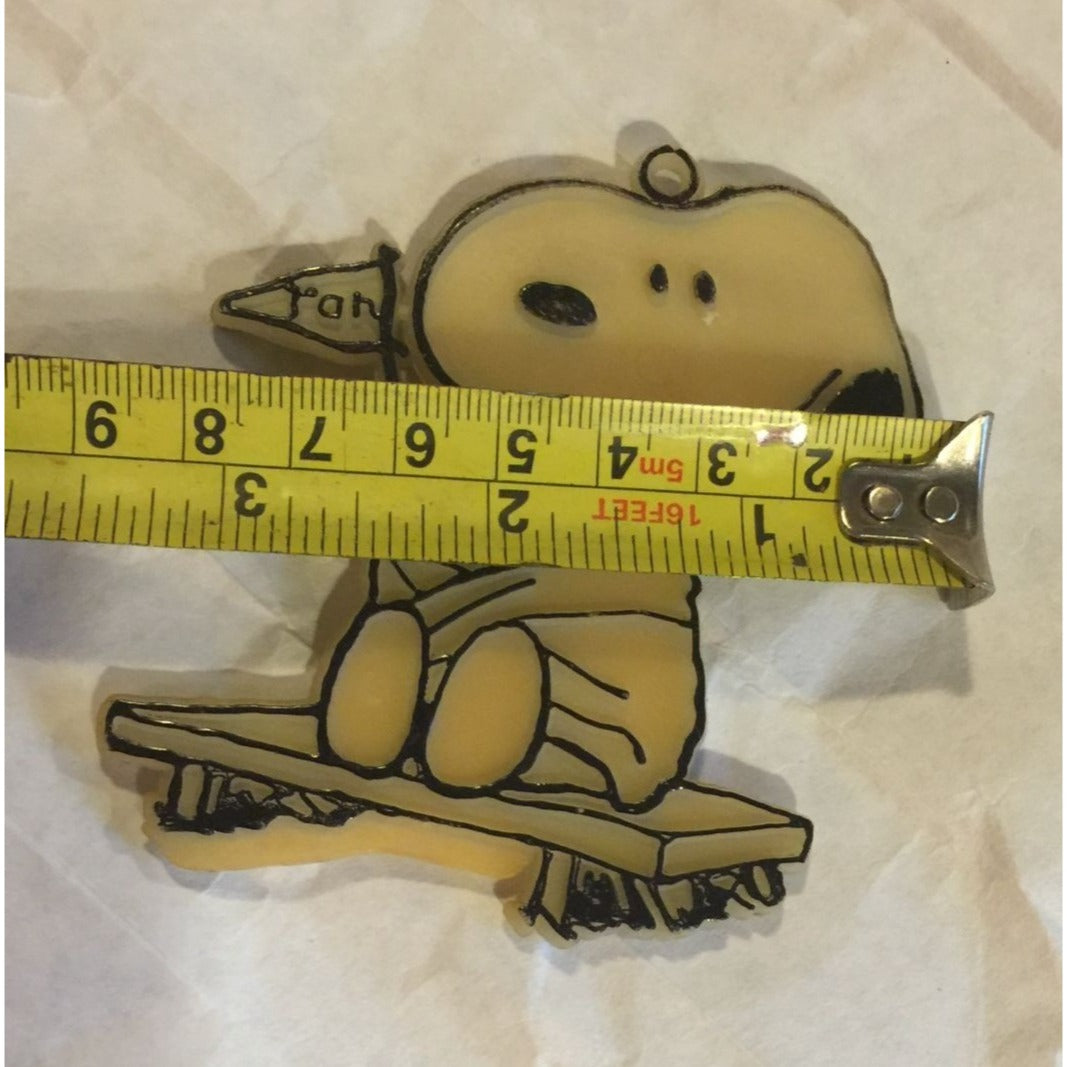 Vintage Snoopy & Woodstock Keychain/Christmas Tree Ornament