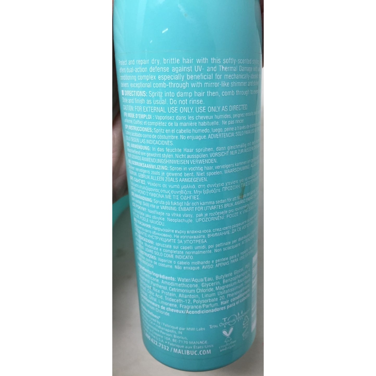 Malibu C Hard Water Wellness Shampoo, Leave In Conditioner & Conditioner Set