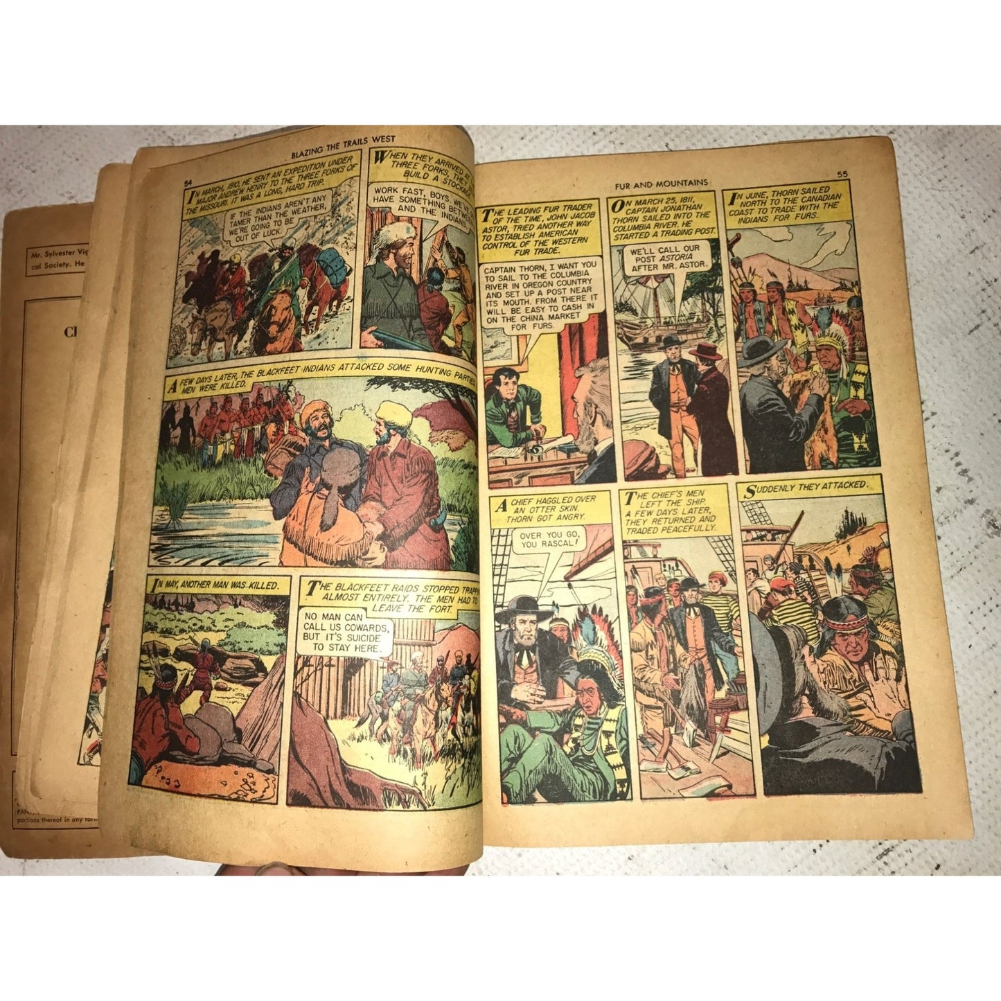 Classics Illustrated Vintage Set-1950s-William Tell-The Rough Rider-Tigers and Traitors