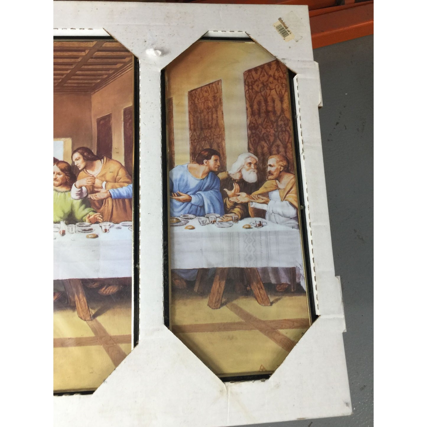 The Last Supper - 3 Panel Art Print new in packaging