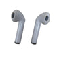 White Fisher Bluetooth Earbuds with Case