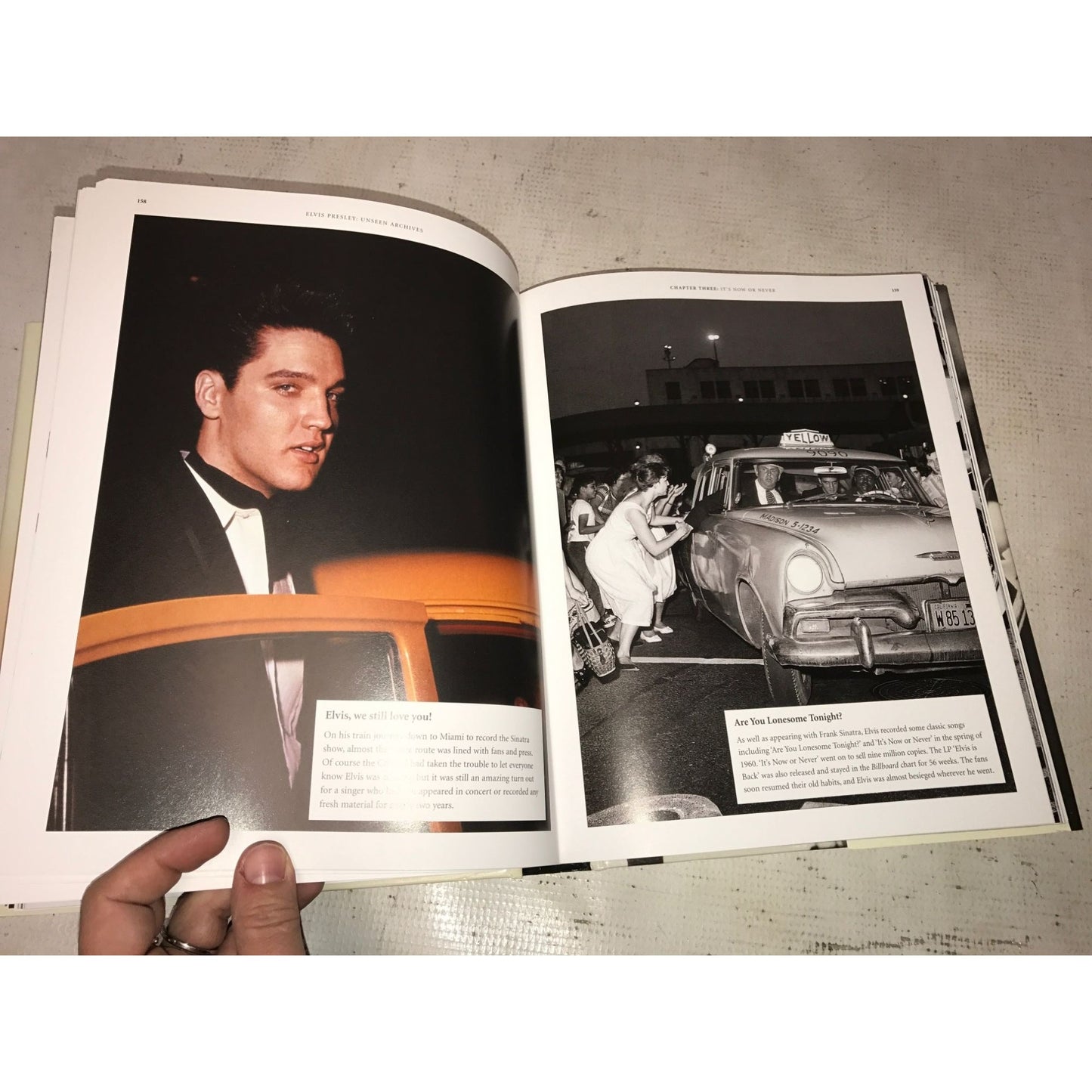 Elvis Presley Unseen Archives- Parragon Publishing Hardback Book