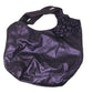 Womens Plum Colored Polyester Purse/Shoulder Bag