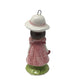 Panda Prints Inc Schmid Collection Farm Girl Ceramic Ornament (3'') - Made in Japan