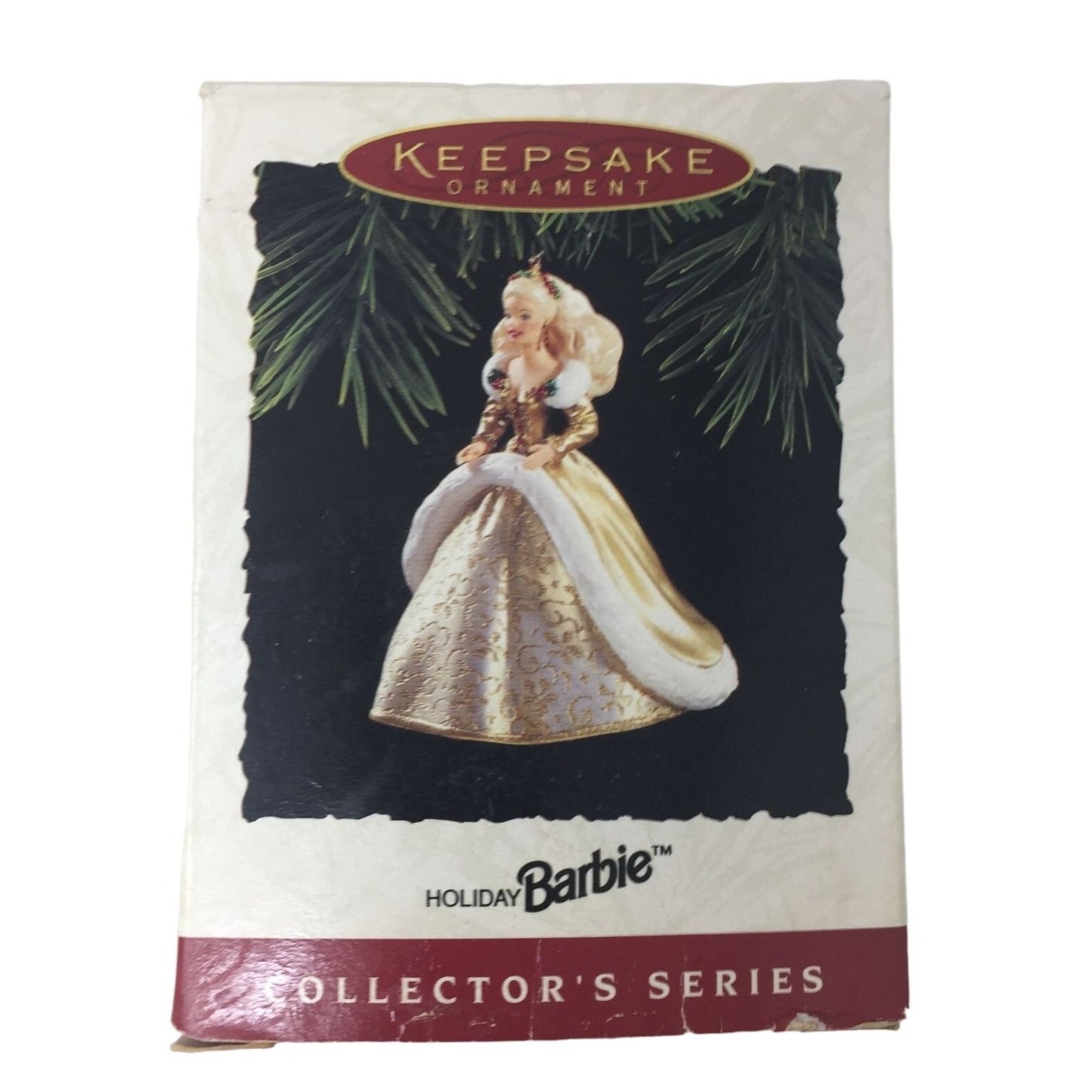 Vintage Christmas Keepsake Holiday Barbie 1994 Collector's Series New in Box